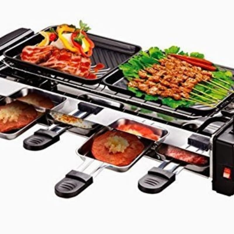 Electric And Barbecue Grill