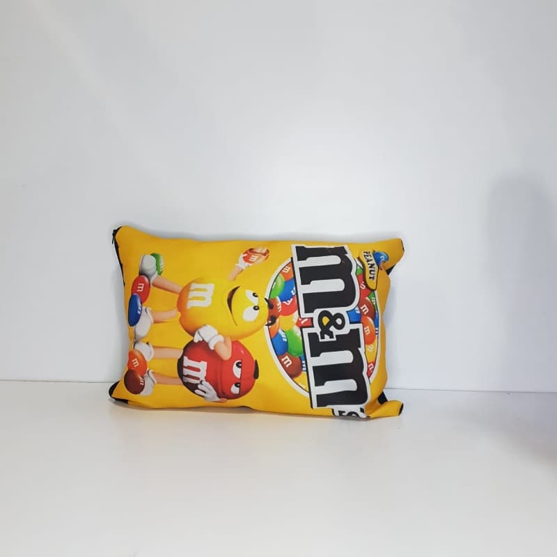 Peanut M&m Printed Cushion For Kids