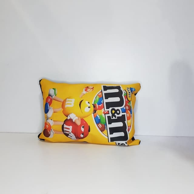 Peanut M&m Printed Cushion For Kids